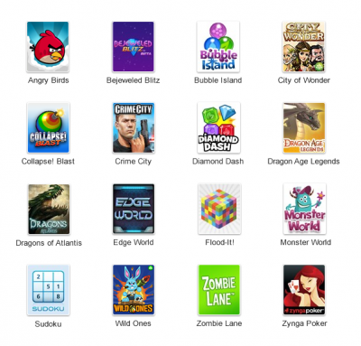 Es gibt 16 Spiele zum Start von Google+