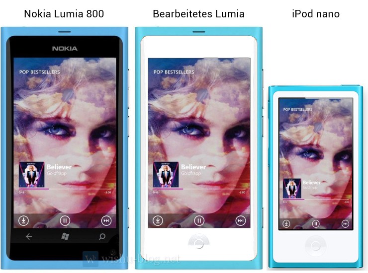 Lumia & iPod
