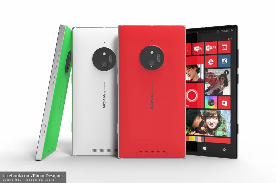Nokia Lumia 830 Konzept