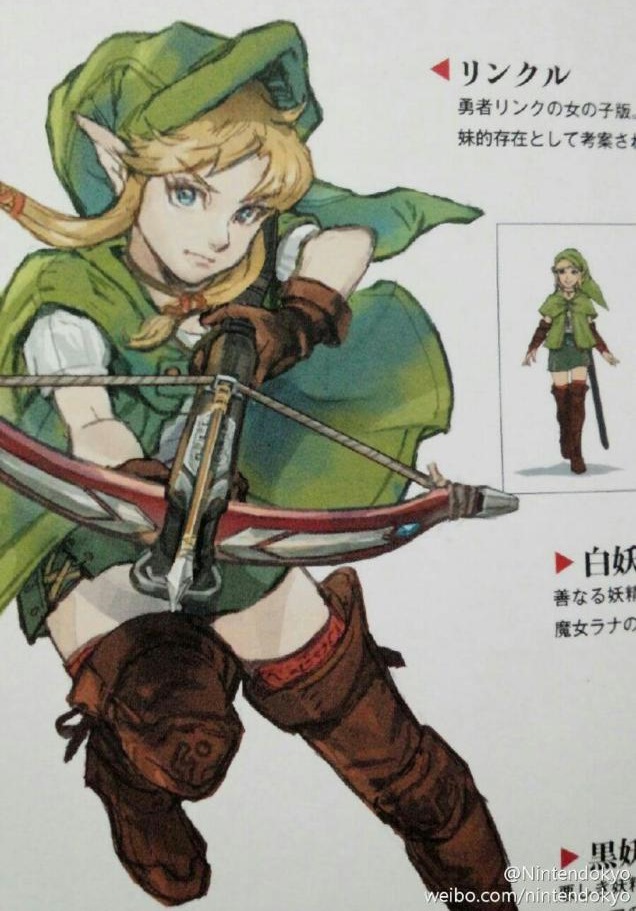 The Legend of Zelda - Linkle - Official Female Link