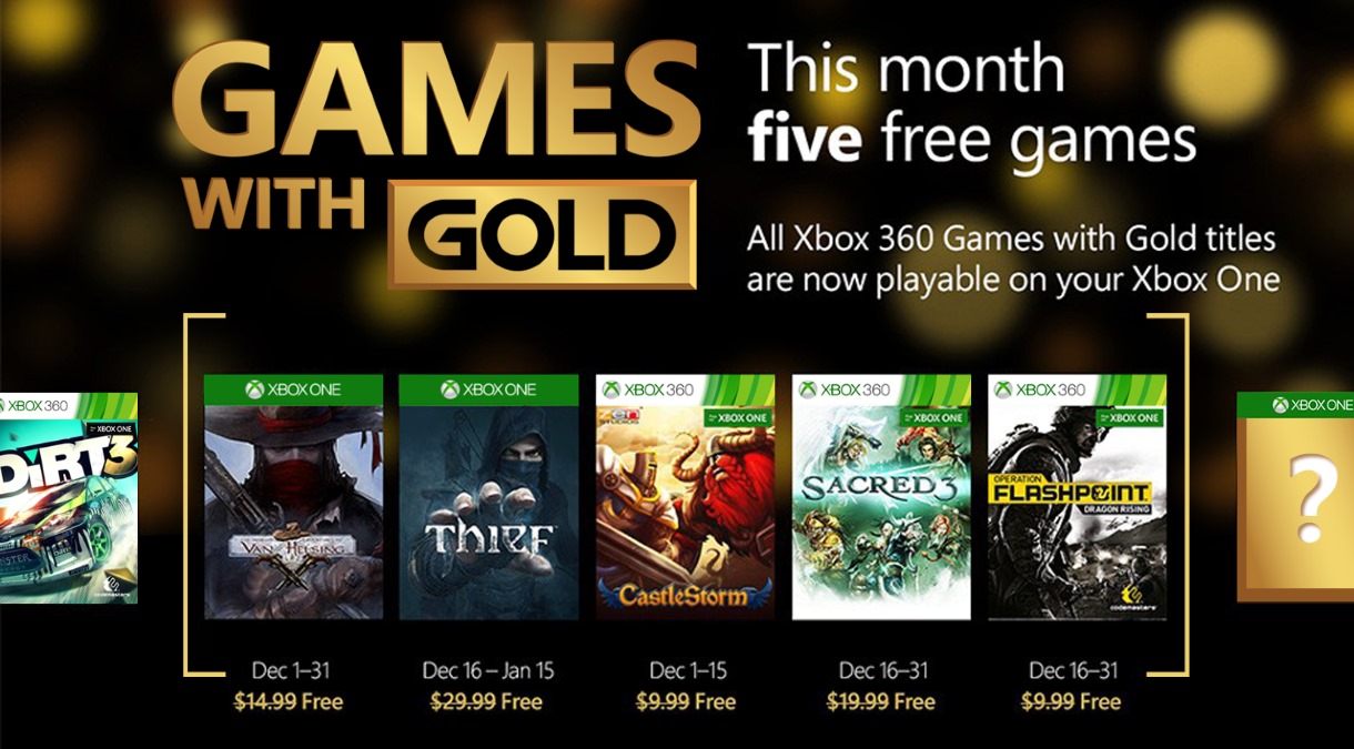 Games with Gold – Dezember