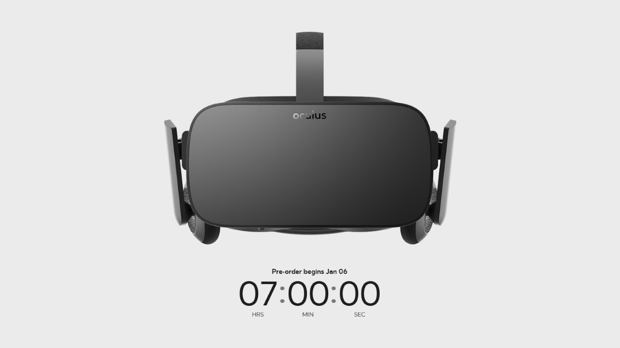 Oculus Rift Vorbestellung startet um 17 Uhr