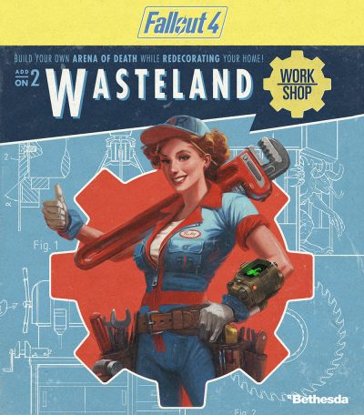 Fallout 4 DLC Wasteland Workshop Plakat