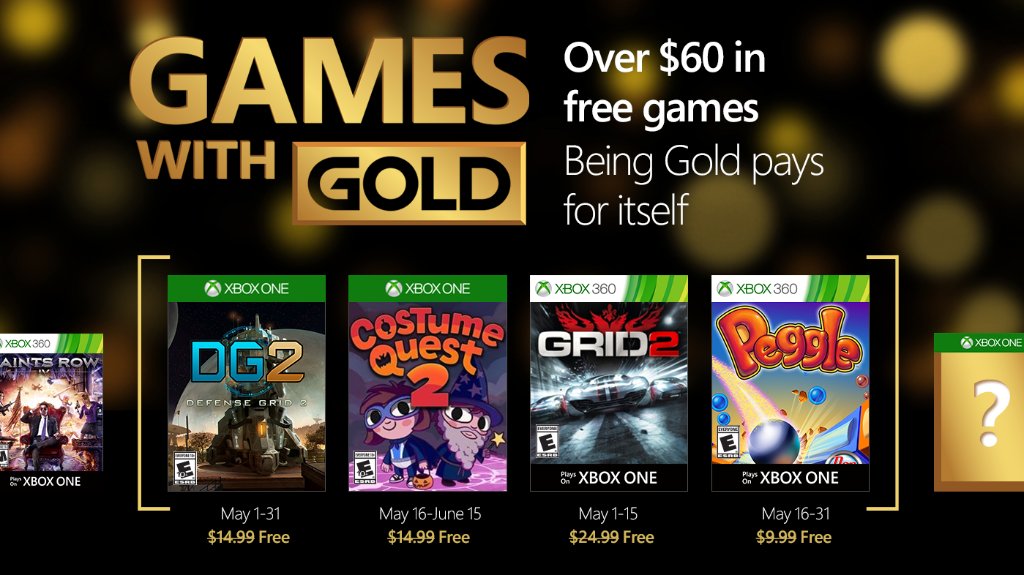 Games with Gold Mai
